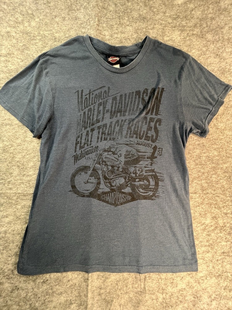Harley Davidson Mens L Shirt Soft Material Yeager’sSedalia, MO