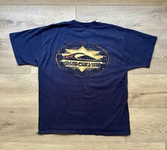 Vintage 90s Quiksilver Internationale Streetwear Graphic T-Shirt – L