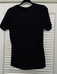 NWOT Brooklyn Vertical-Size Small Black Skull Horror Tee Shirt- Cotton- HH