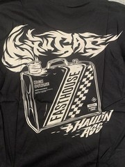 NWT Fasthouse Mixin’ Black T-Shirt “High Octane Gas & Haulin Ass” NEW