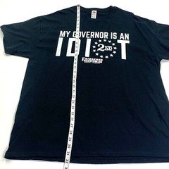 My Governor Is An Idiot 2nd Amendment Triggered Freedom T Shirt XL
