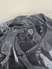 Darc Sport x Von Dutch NFGU Premium Oversized Tee Wolf Gray Pink Rose Medium