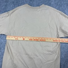 Utmost Co “Gucci” Solid Logo T-Shirt Men’s Large Tan Streetwear Skate