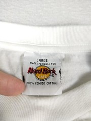 Vintage Hard Rock Cafe Nottingham Shirt Mens Large White Archer Graphic Tee UK