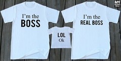 Father Son Family Matching T-shirts Funny Mom Daughter Dad Baby Christmas Gifts
