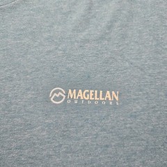 Magellan Tshirt Mens 2XL Green Teal Short Sleeve Fishing Outdoors Fishing Casual