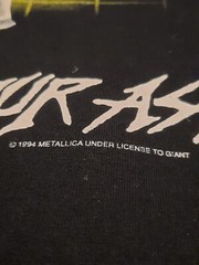 Metallica ‘Metal Up Your Ass’ TShirt 1994 XL/XG. Like New/Never Worn.