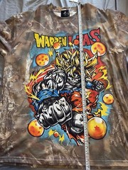 Warren Lotas DBZ Goku Camo Sz 2X 2xl XXL