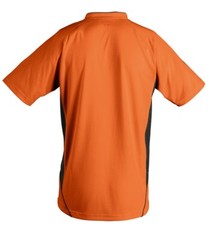 New Mens Sols 01638 Maracana Contrast performance T. Orange/Black XL. T7548.