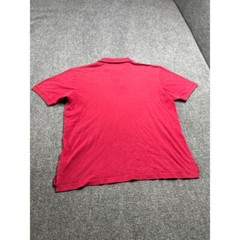 Disney Park Men’s Red T-Shirt Short Sleeve Collared Neck Size L