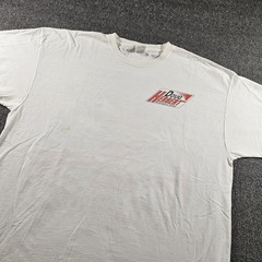 Fruit Of The Loom Shirt Mens 2XL White Dougzilla Snap-on Drag Racing Graphic Tee