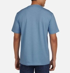 Kirkland Signature Men’s XXL Blue Pima Cotton Crewneck T-Shirt K1369