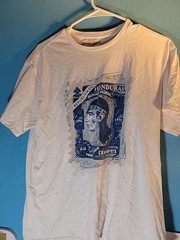 Pacer Mens Travel Honduras Postage Stamp T Shirt Size L