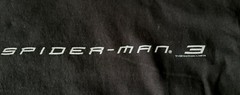 Vintage SPIDER-MAN 3 Movie Studio 2007 Promo XL Black T-Shirt 🕸🕷 Never Worn!
