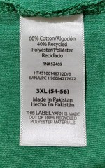 HOLIDAY TIME MEN’S SZ 3XL (54-56) GREEN “STAY JOLLY MY FRIENDS” HOLIDAY T-SHIRT
