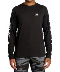 $40 RVCA Men’s Black T-Shirt Long Sleeves Regular Fit Size M
