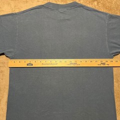 Vintage Tultex San Francisco SF California T Shirt Mens Medium Blue Gray Y2K