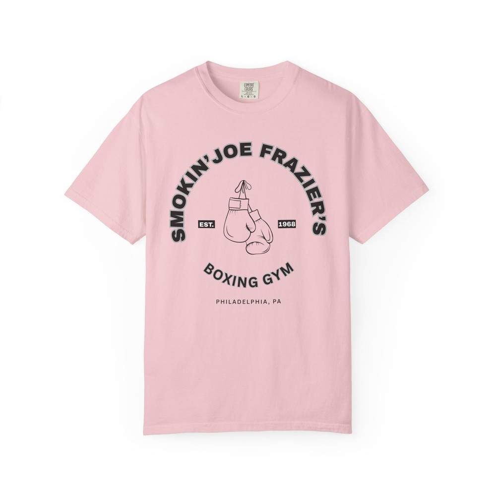 Joe Frazier Boxing Gym T-shirt, Unisex Garment-Dyed T-shirt, Ali-Frazier Shirt