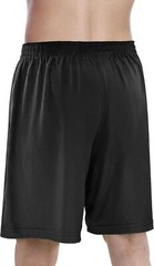 NY Threads Men’s Athletic Shorts Quick Dry Lightweight Running Large, Black