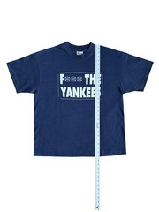 Vintage 90’s F*** The Yankees Graphic Short Sleeved Single Stitch T-Shirt Size L