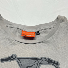 KTM Powerwear Men’s XL Graphic TEE Grey Hansa 100ccm Offroad 1967