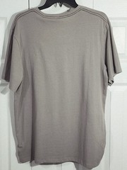 Buffalo David Bitton v-neck short sleeve stretch muscle t-shirt skull gray XL