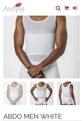 Ardyss Abdomen Men’s T Shirt S-XXL, White Or Black Color, Fast Shipping !