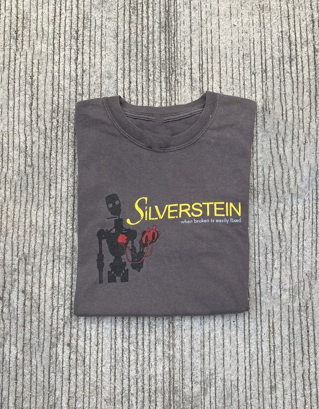 Silverstein Band When Broken Is Easily Fixed Cotton Tweed T-Shirt QX496