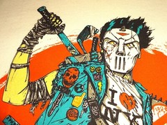Electric Zombie Teenage Mutant Ninja Turtles Casey Jones April O’Neil Small TMNT