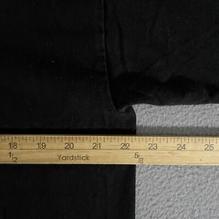 Vintage Stitched Embroidered T Shirt XL 90s USA Made Army Military Black Tee Y2K