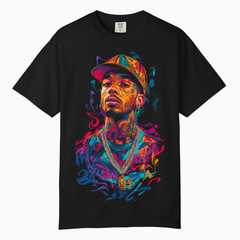 Neon Hip Hop Graphic T-Shirt, Comfort Colors T Shirt, Unisex Streetwear Tee