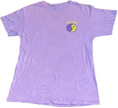 ALAB Skateboard SHIRT Sz L Retro Purple Shark Rat CRUISIN and BRUISIN Streetwear
