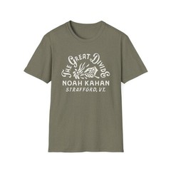 The Great Divide Floral Logo T-Shirt | Vintage Noah Kahan Tee