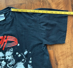 VINTAGE 90s Van Halen 1991 F**Kin Live and Uncensored Tour Single Stitch SZ L
