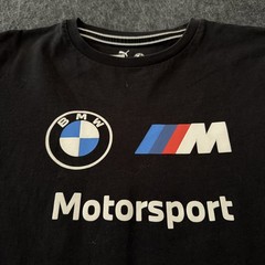 Puma X BMW Motorsport Shirt Men Sz M Black Racing Graphic M3 M5 Capsule Tee
