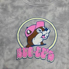 Buc-ee’s T-Shirt Medium Grey In My Buc-ee’s Era Tie-Dye Graphic Short Sleeve