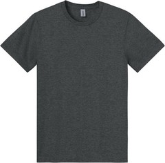 Gildan Mens Soft Light Weight Blended Heathered T-Shirt Modern Fit Tee XS-3X NEW