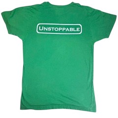 Vintage Unstoppable T Shirt Mens M Green Crown Dollar Sign Graphic Rare 2007
