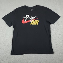 Nike T Shirt Mens Size XL Black The Dirty Air Casual Short Sleeve