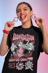 Anime Cosplay T-shirt, Dandadan Seiko Ayase Tee, Unisex Gift Shirt All Size