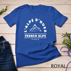 L’Alpe D’Huez Alps Mountains Gift for Cyclist Cycling Bike Unisex T-shirt