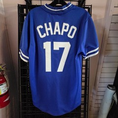El Chapo Baseball Jersey Hometown Collection Size L
