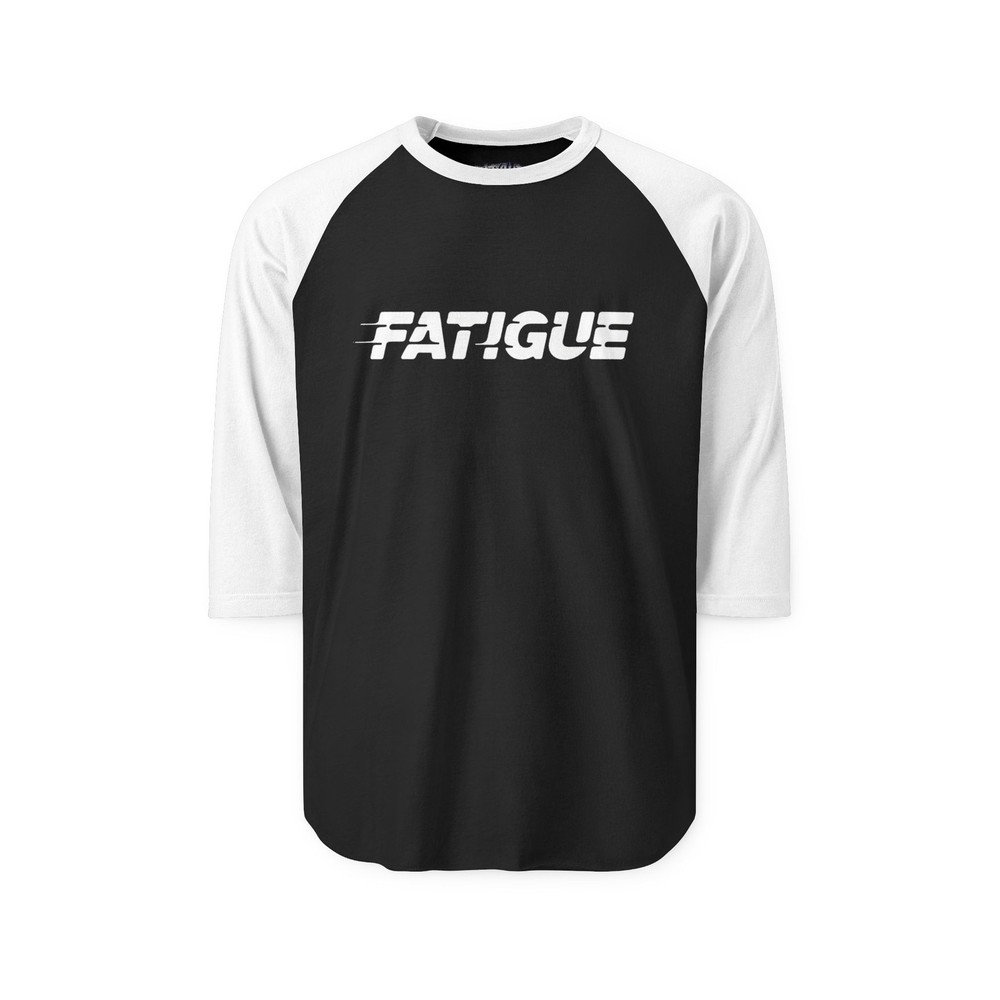 Fatigue Clothing Company Three-Quarter Raglan Shirt, Unisex Baseball Tee