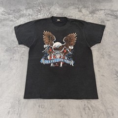 Vintage 80’s 3D Emblem Harley Davidson Rolling Thunder T-Shirt Men’s Size Large