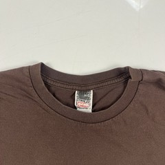Vintage Split Skateboarding T-Shirt Men’s Large Skate Art Punk 90s Hipster Brown