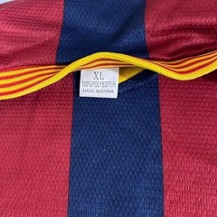 No brand Red and navy Barcelona football shirt XL. SKU498 #BarcelonaFC