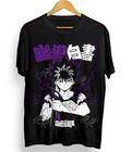 Hiei Yu Yu Hakusho T-shirt Kuwabara Kurama Yusuke Hiel Anime Manga Black Shirt