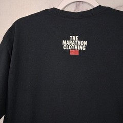 Marathon Clothing T-Shirt Men’s Black Blue L Crenshaw 100% Cotton Tee