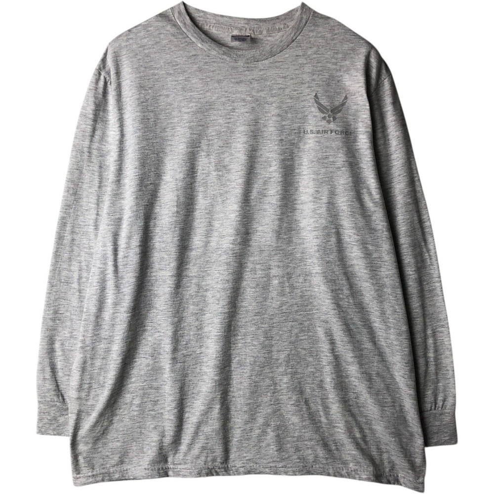 Used SOFFE US AIR FORCE Military Long-Sleeve T-Shirt Made in USA Men’s Size …
