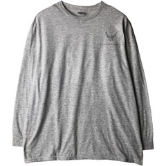 Used SOFFE US AIR FORCE Military Long-Sleeve T-Shirt Made in USA Men’s Size …